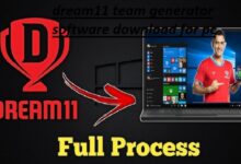 dream11 team generator software download for pc