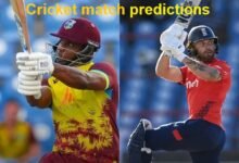 cricket match predictions